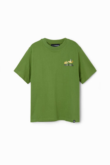 Lemon reptile T-shirt | Desigual
