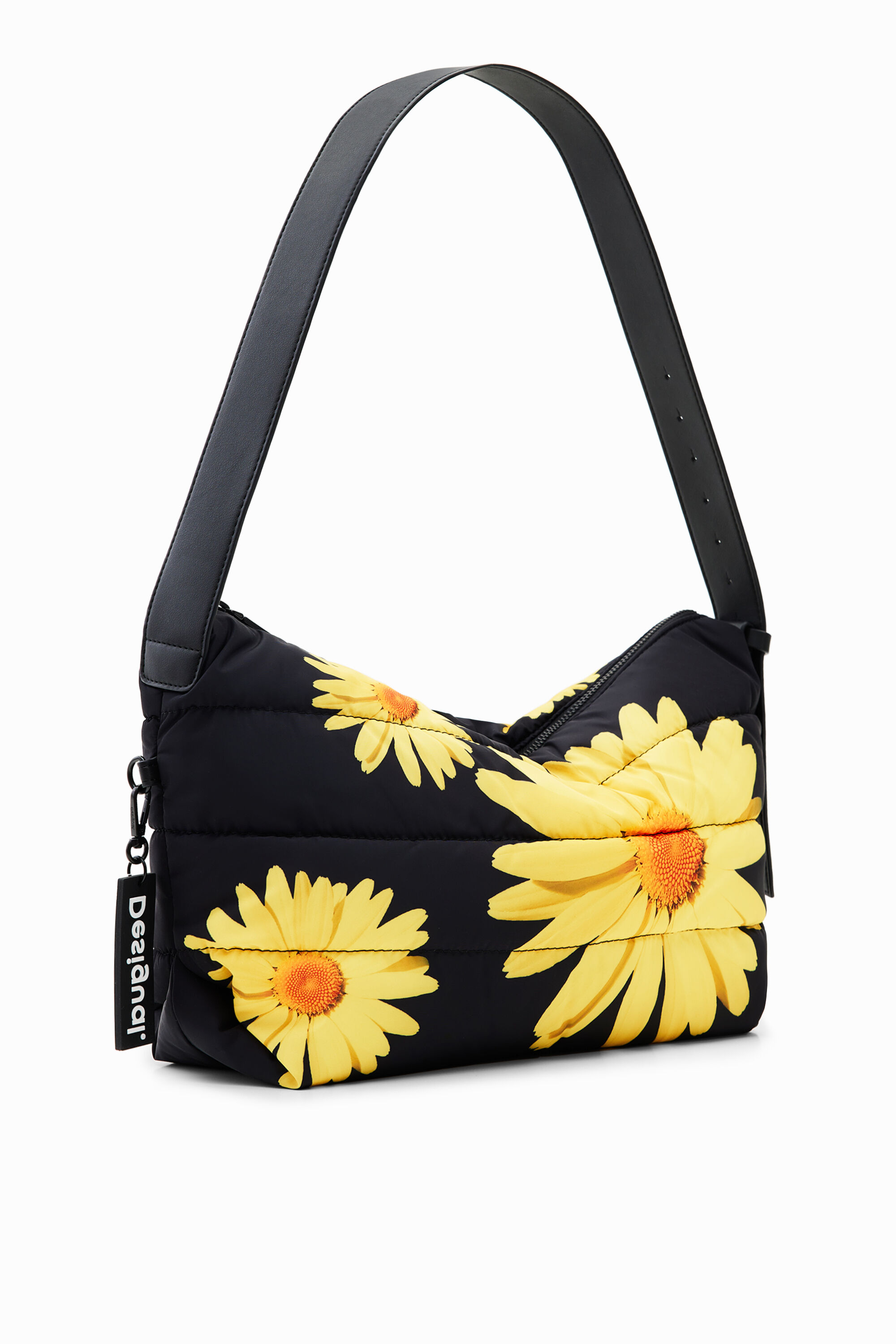 M. Christian Lacroix large floral crossbody bag - BLACK - U