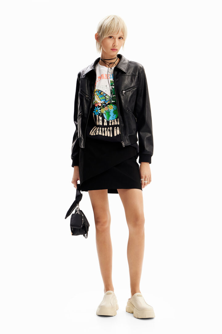Retro patchwork T-shirt | Desigual