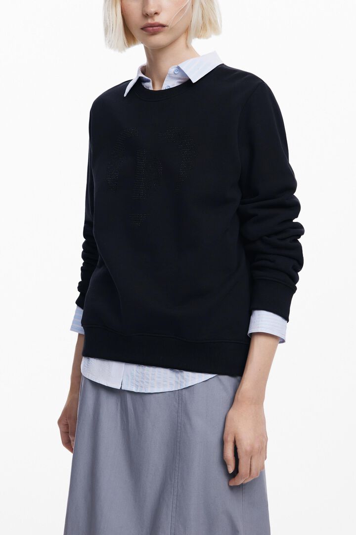 Sudadera corazón Desigual | Desigual