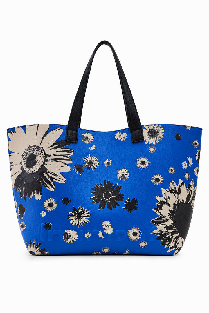 Shopper extra grande reversible floral | Desigual