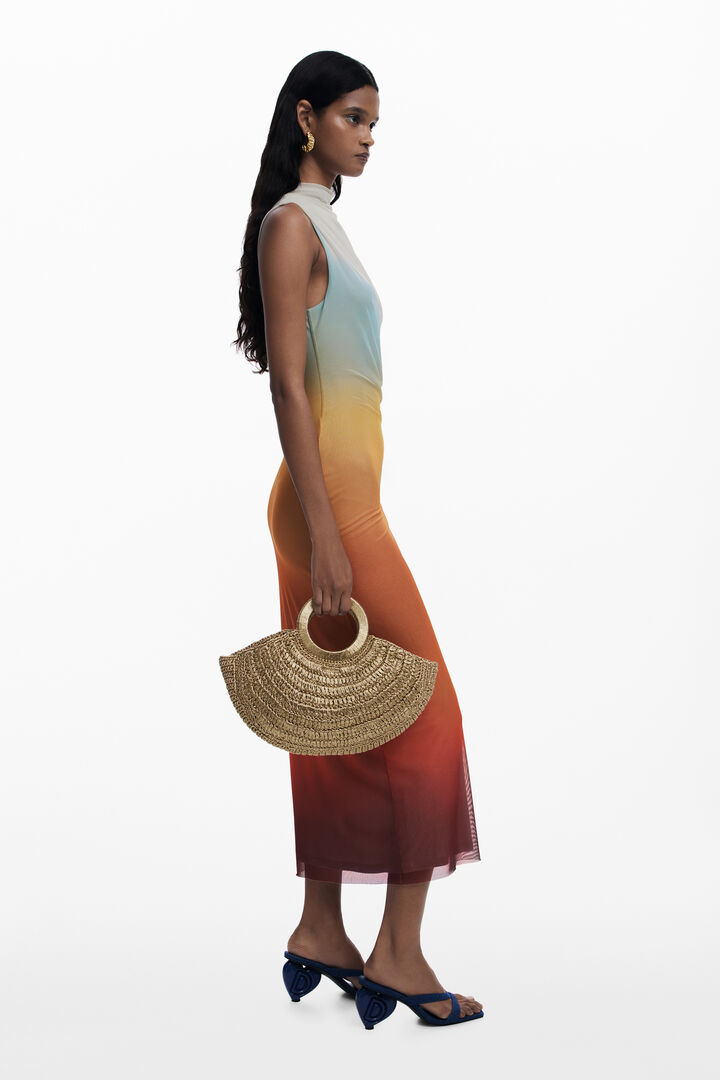 Ombre tulle dress | Desigual