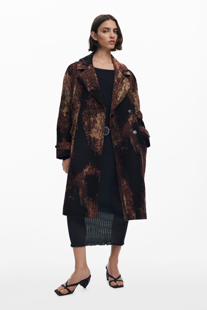 Coat designed by Mr. Christian Lacroix | Desigual