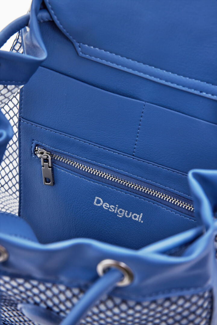 Mochila saco malla mediana | Desigual
