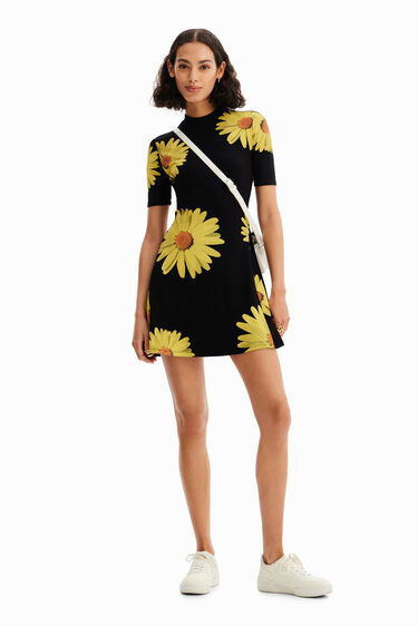 Kurzes Kleid Margeriten M. Christian Lacroix | Desigual