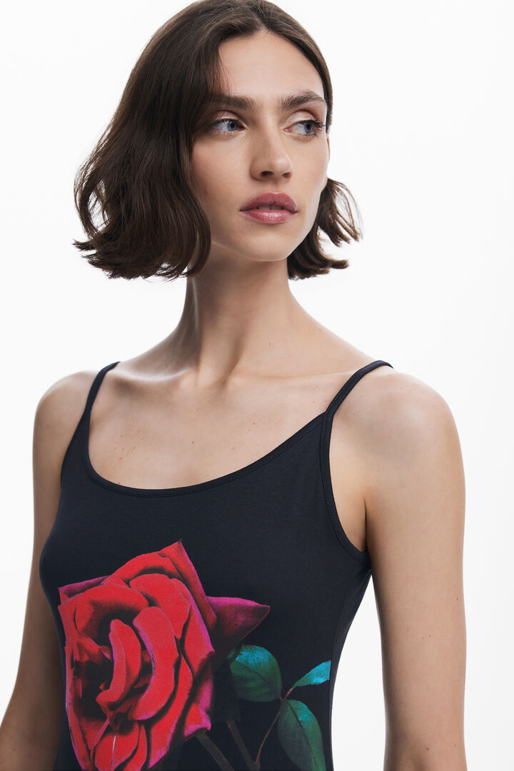 Tyler McGillivary floral midi dress | Desigual
