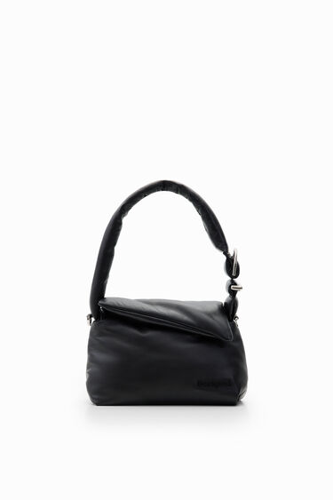 Midsize leather bag | Desigual