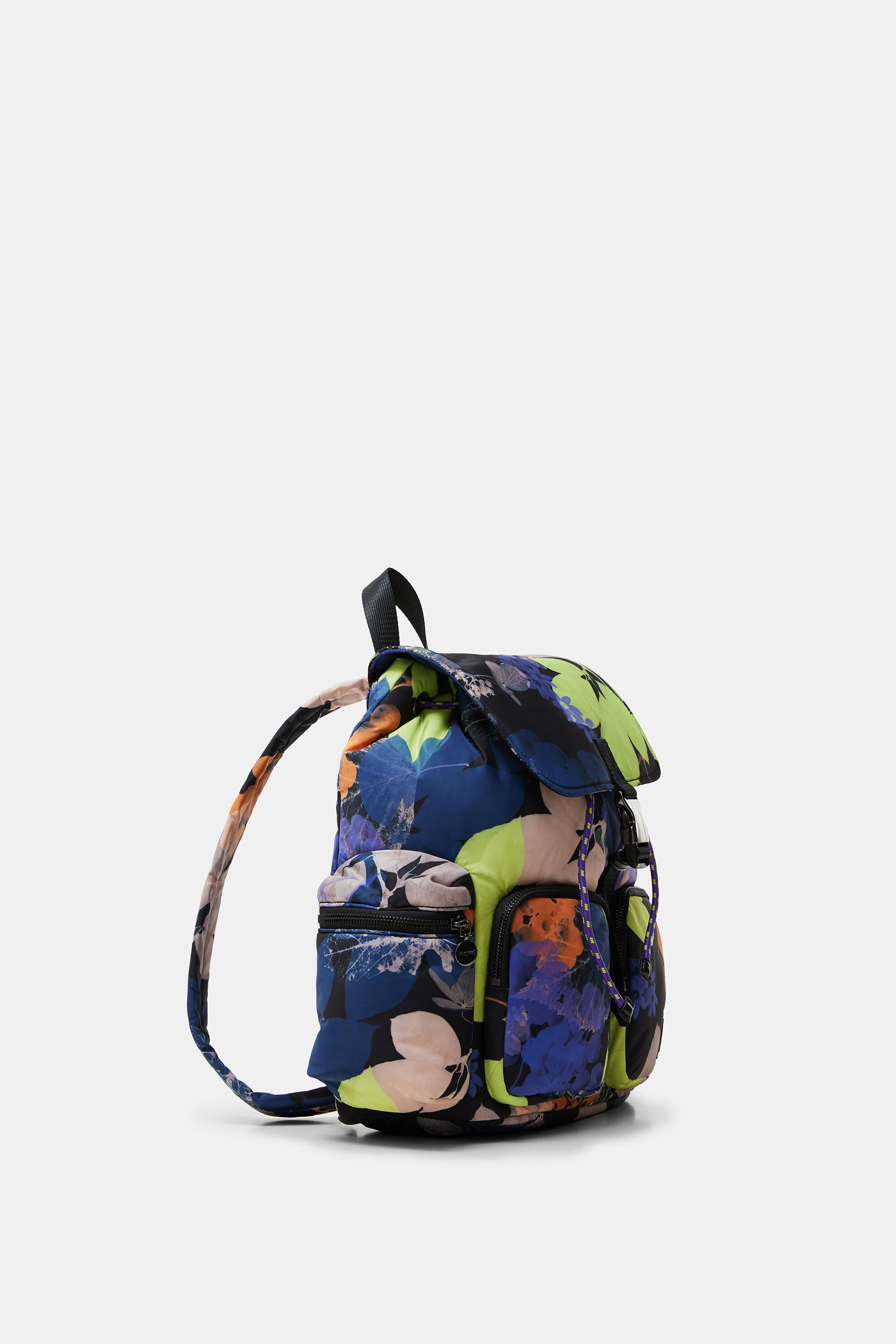 Padded floral backpack Desigual