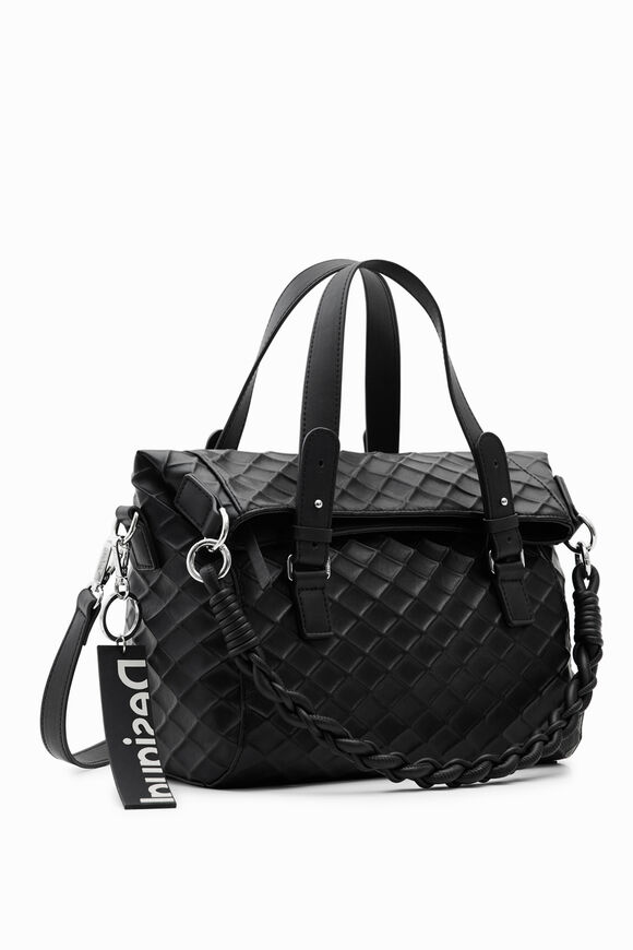 Bolso mediano relieve