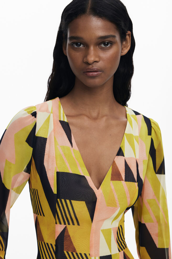 Dress designed by Mr. Christian Lacroix | Desigual