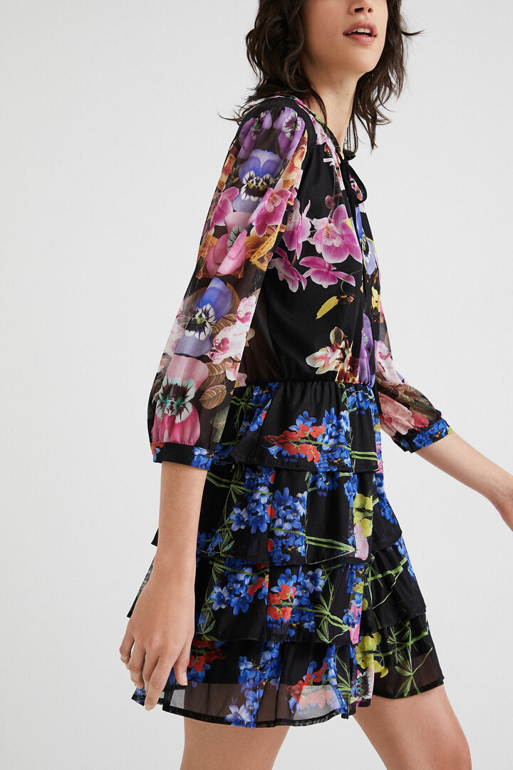 Vestido orquídeas M. Christian Lacroix | Desigual