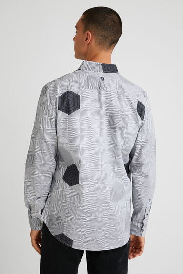 Chemise à hexagones | Desigual