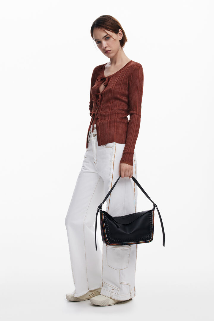 Bolso detalles trenzados | Desigual