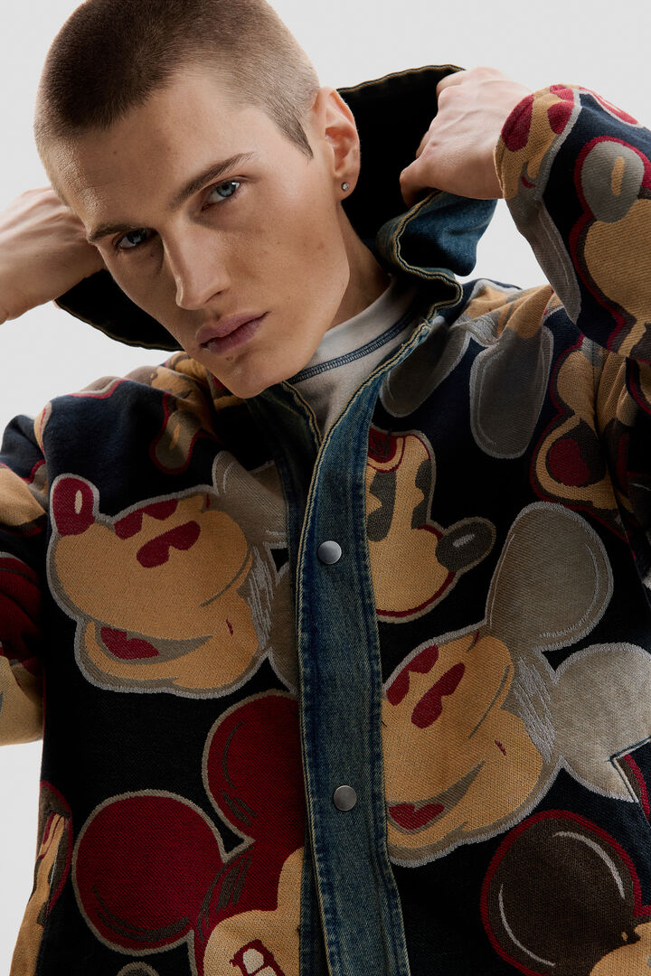 Mickey&trade; denim coat | Desigual