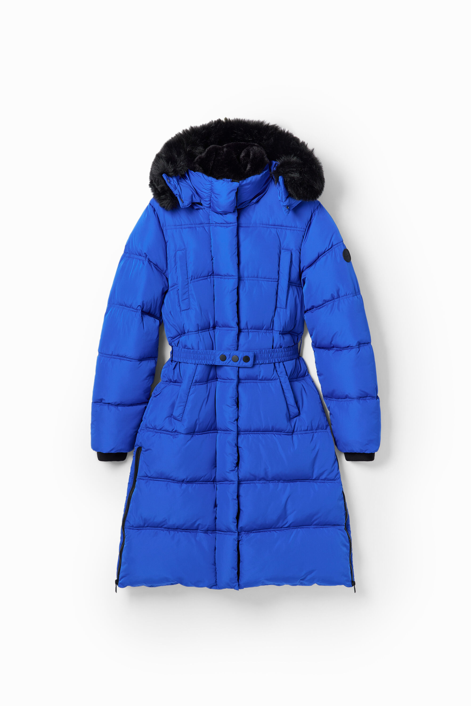 Desigual blue sales coat