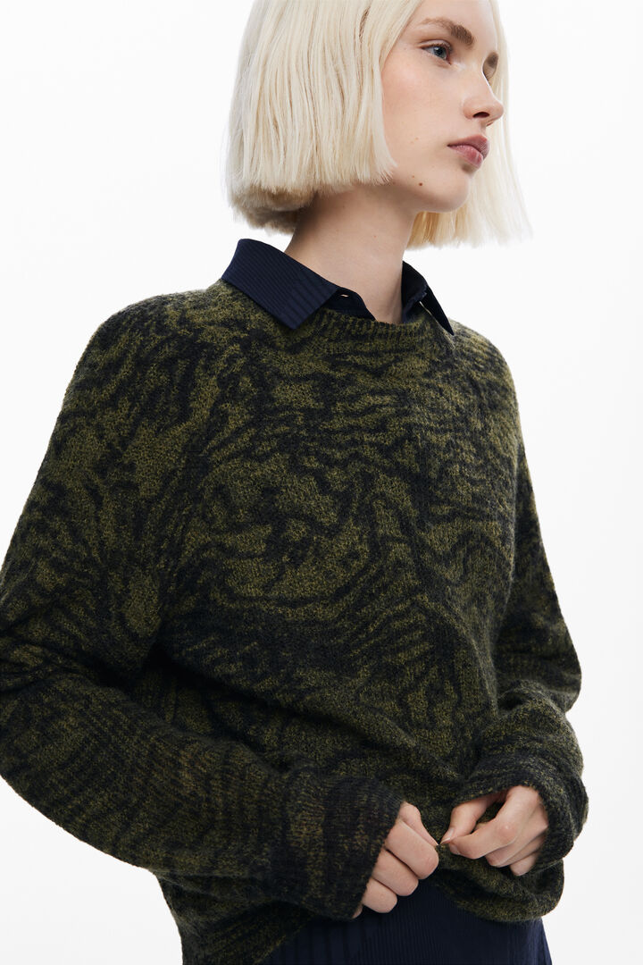 Arty print sweater | Desigual