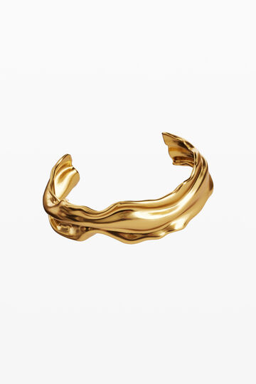 Brazalete irregular baño oro Zalio | Desigual