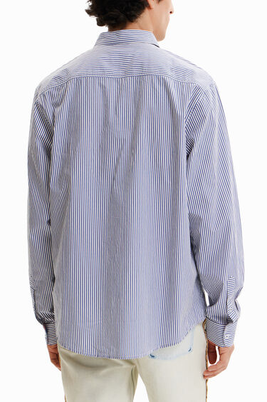 Patchwork striped shirt | Desigual