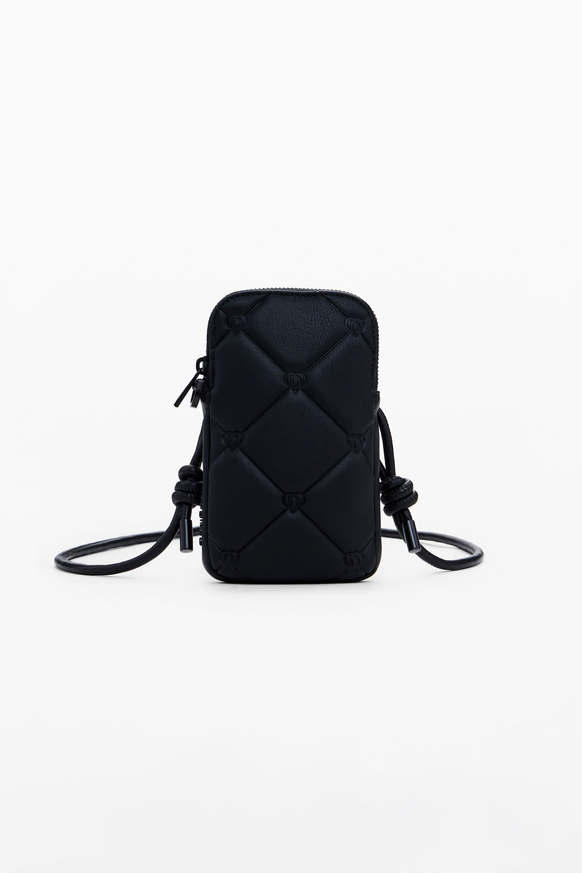 Padded mobile holder logo