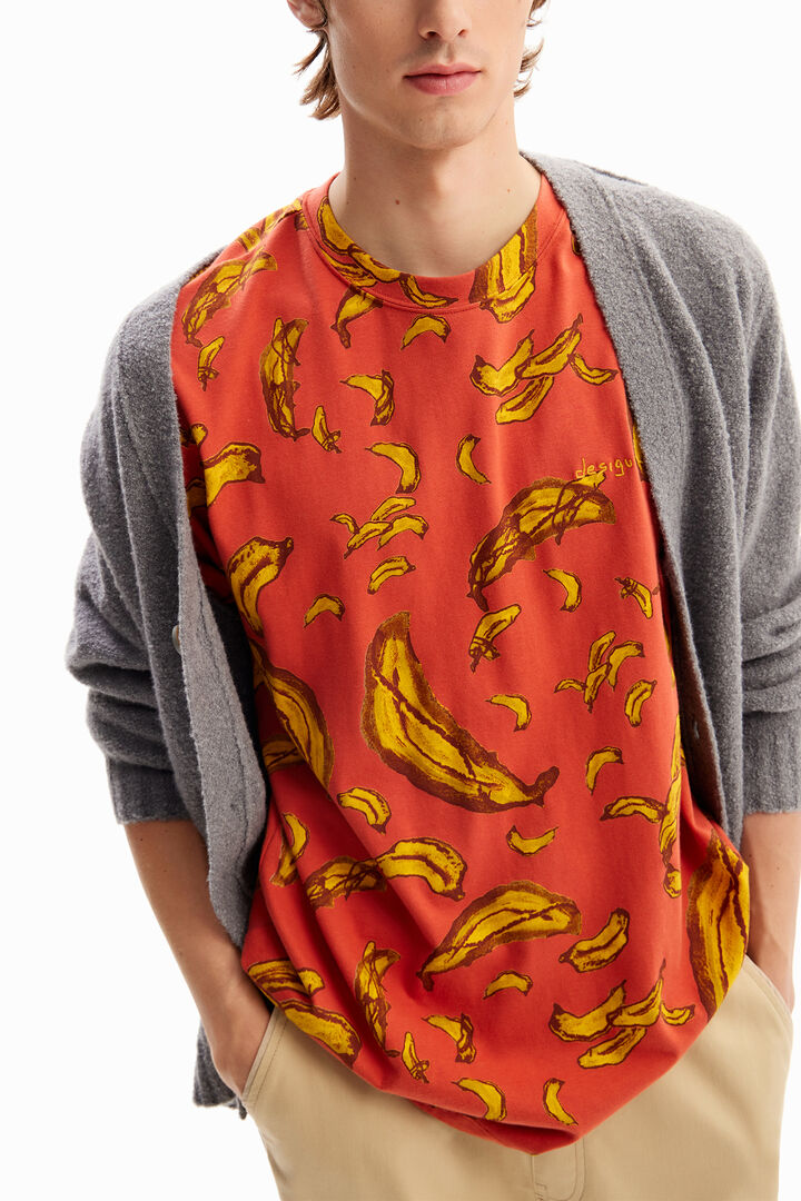 Camiseta manga corta plátanos | Desigual