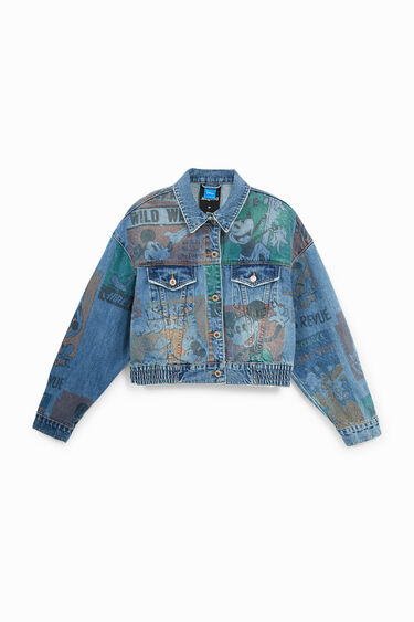 Chaqueta oversize Mickey | Desigual.com