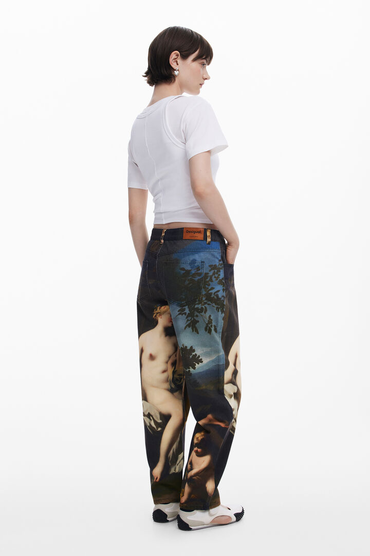 Baroque Baggy Jeans | Desigual