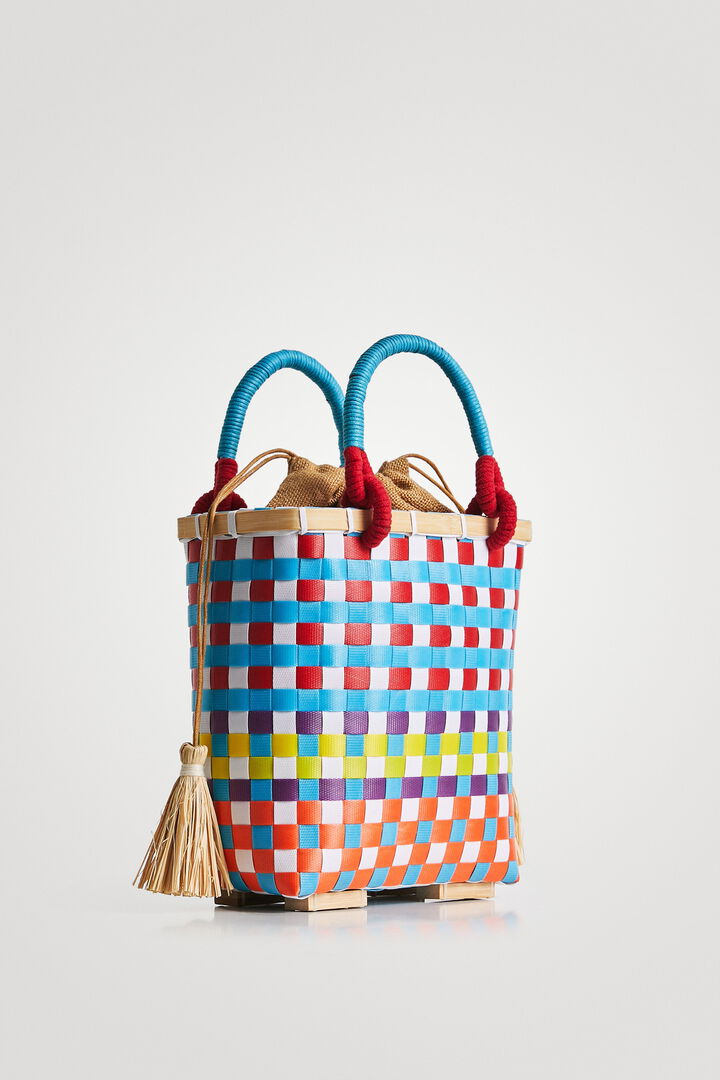 Stella Jean mini basket bag | Desigual