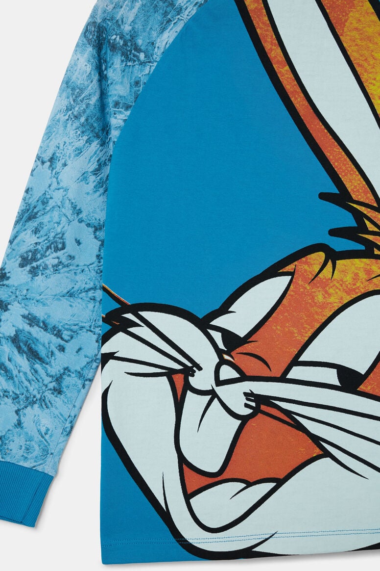 Cotton T-shirt illustration Bugs Bunny | Desigual