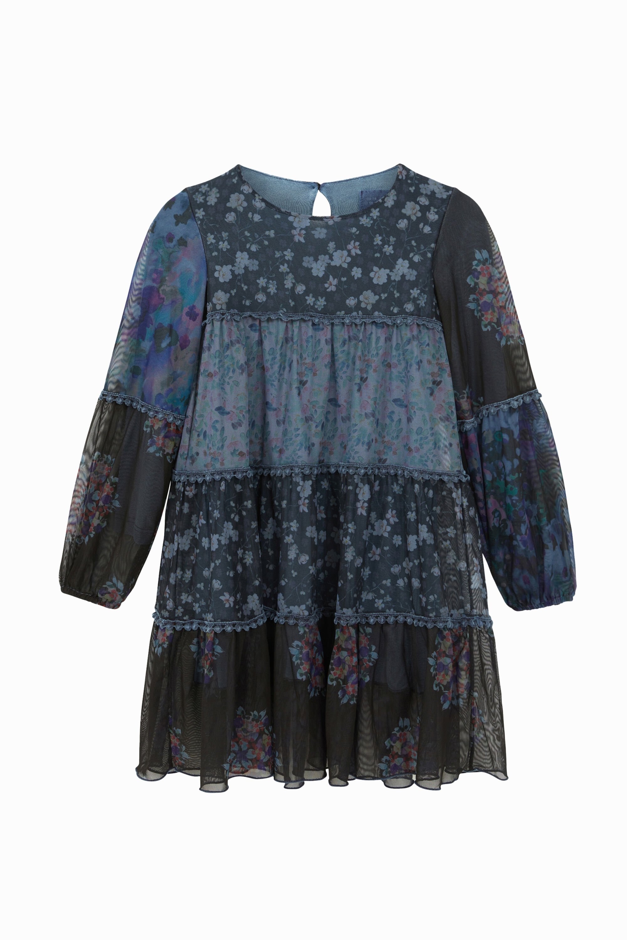 Kurzes Kleid Blumen