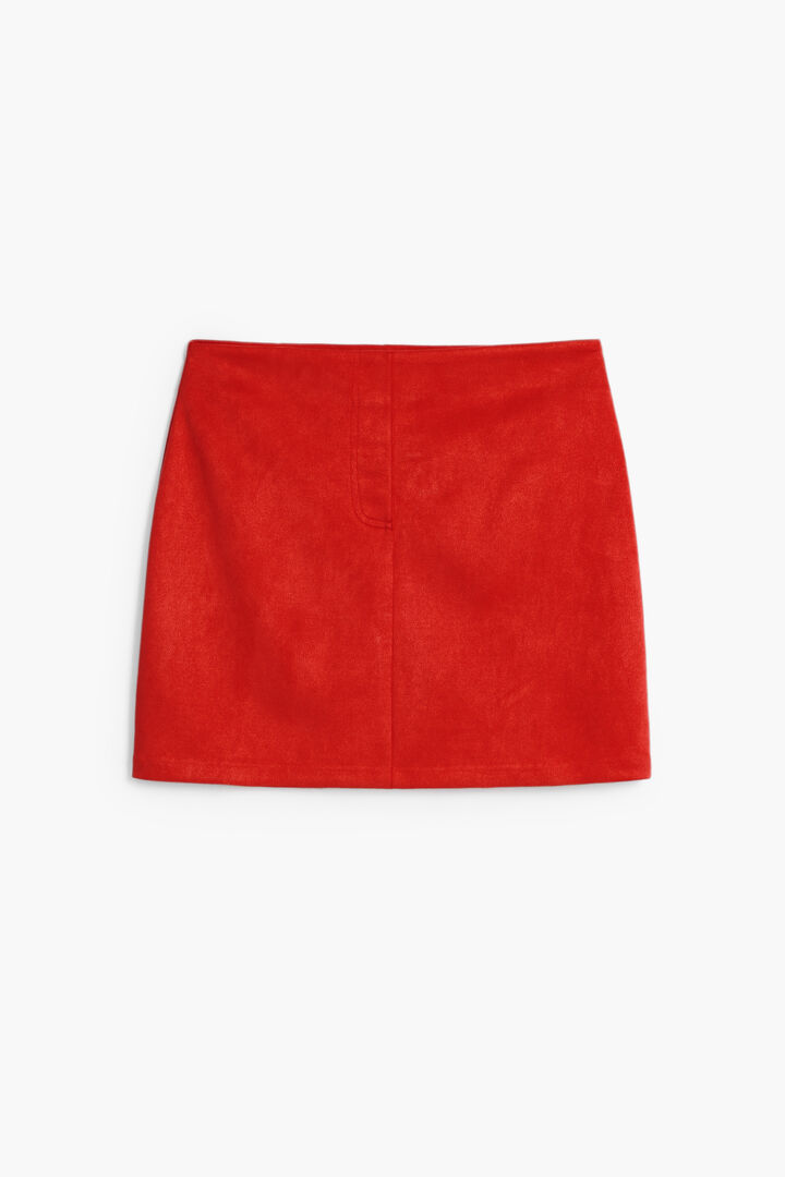 Semišová mini sukně | Desigual