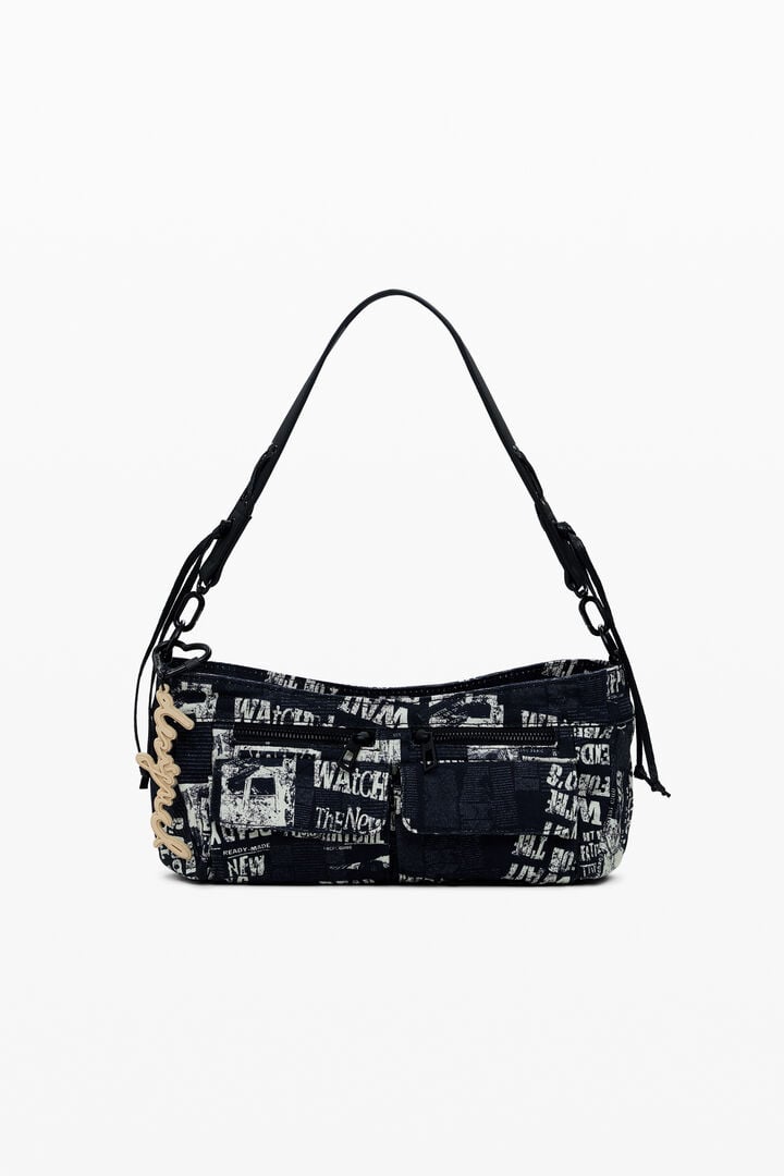 MEDIUM NEWSPAPER HANDBAG