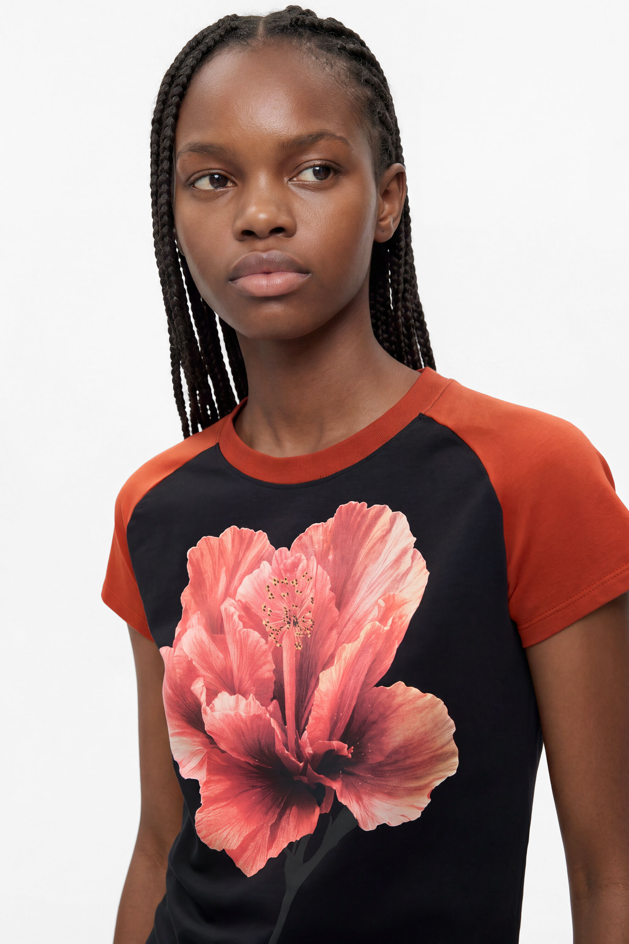 プリント半袖Tシャツ 緑 女性用 I Desigual.com