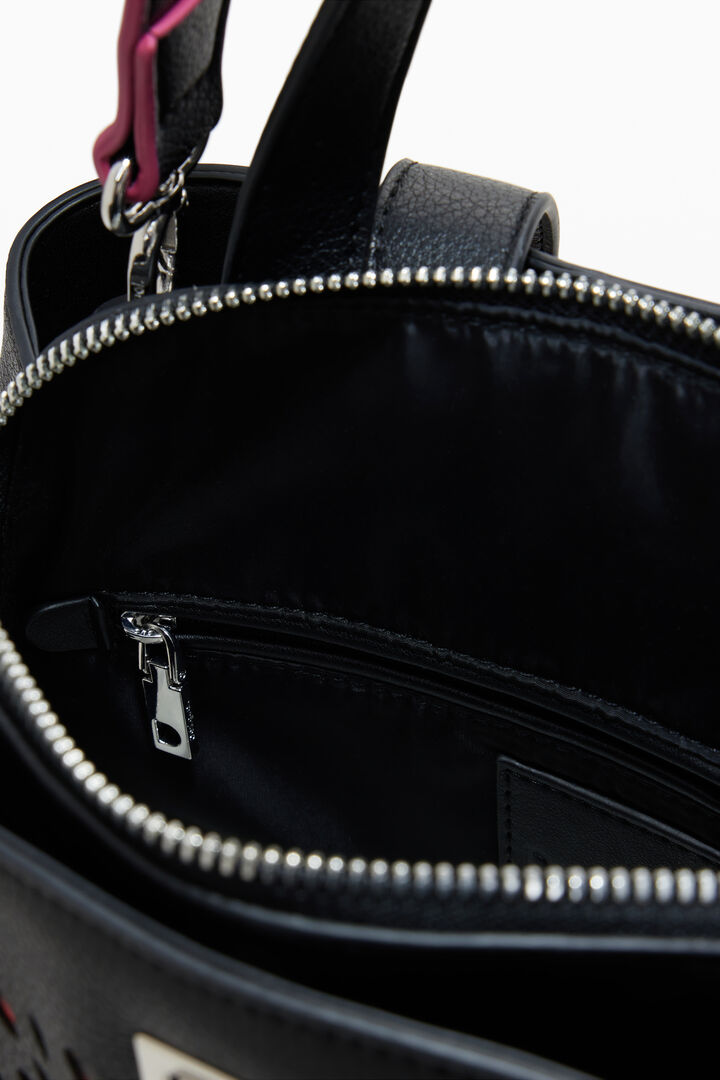 Mini perforated backpack | Desigual