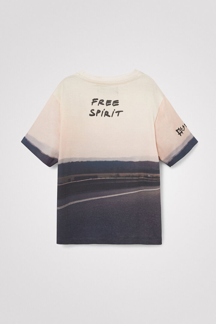 Maglietta skater "Free spirit" | Desigual
