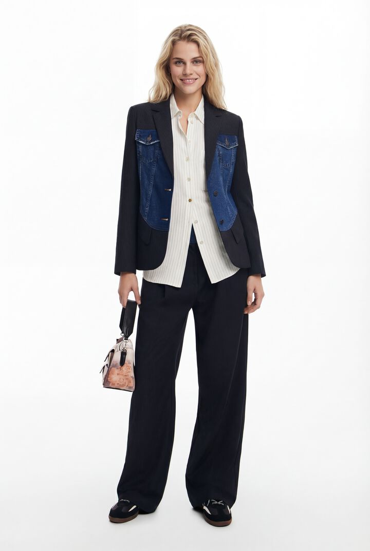 Hybrid trucker blazer | Desigual