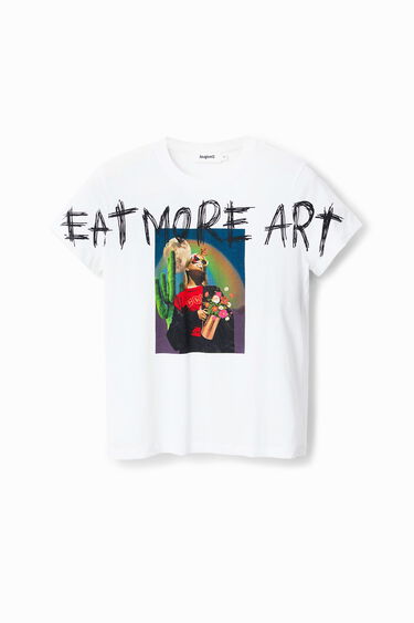Samarreta arty "Eat more art" | Desigual