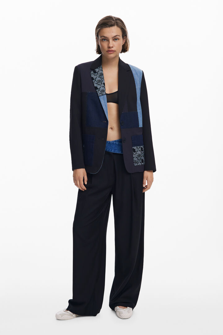 Patchworkové sako | Desigual