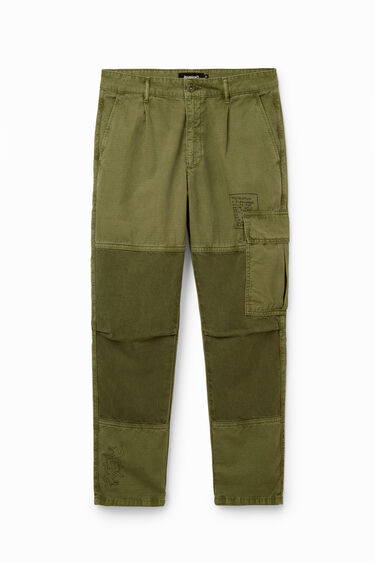 Pantaloni cargo patchwork | Desigual