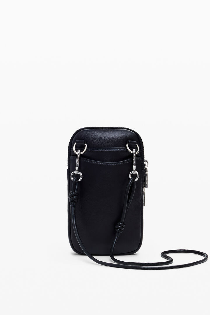Faux leather phone holder-wallet | Desigual