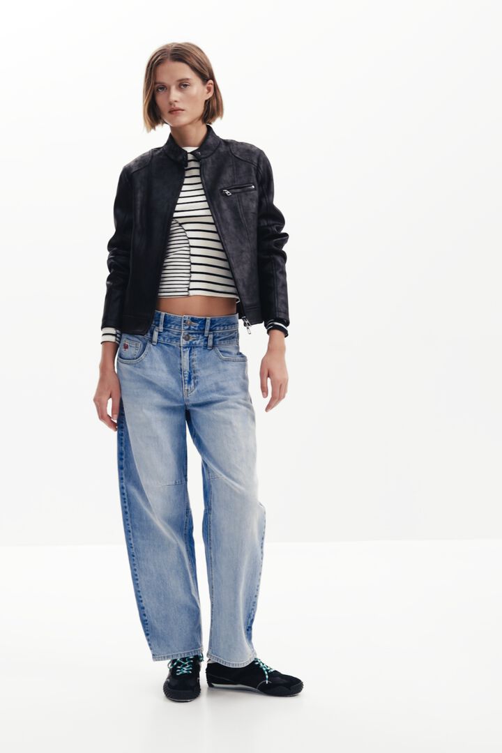 Giacca collo alla coreana | Desigual