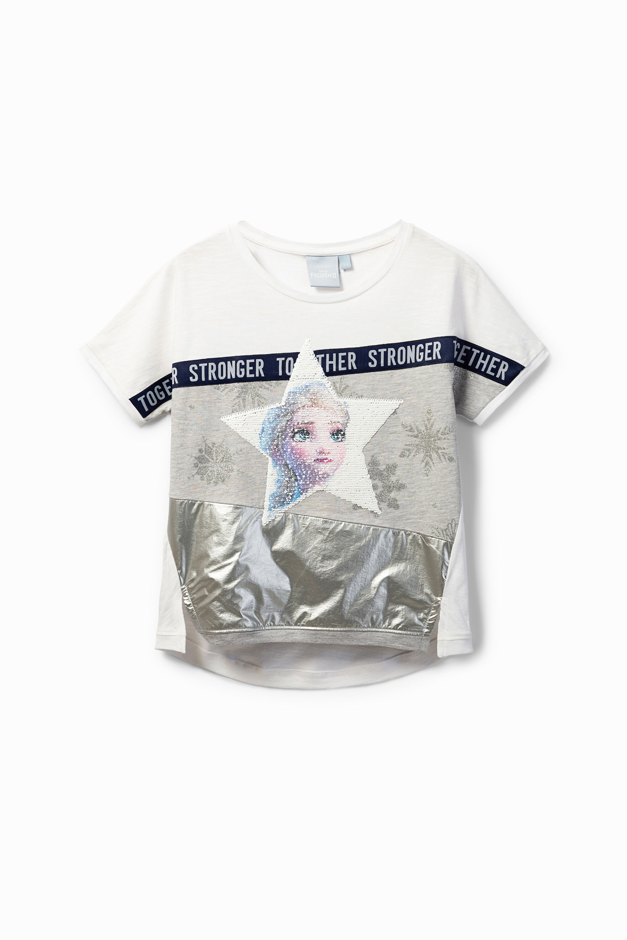 Maglietta diversi bambino paillettes reversibili