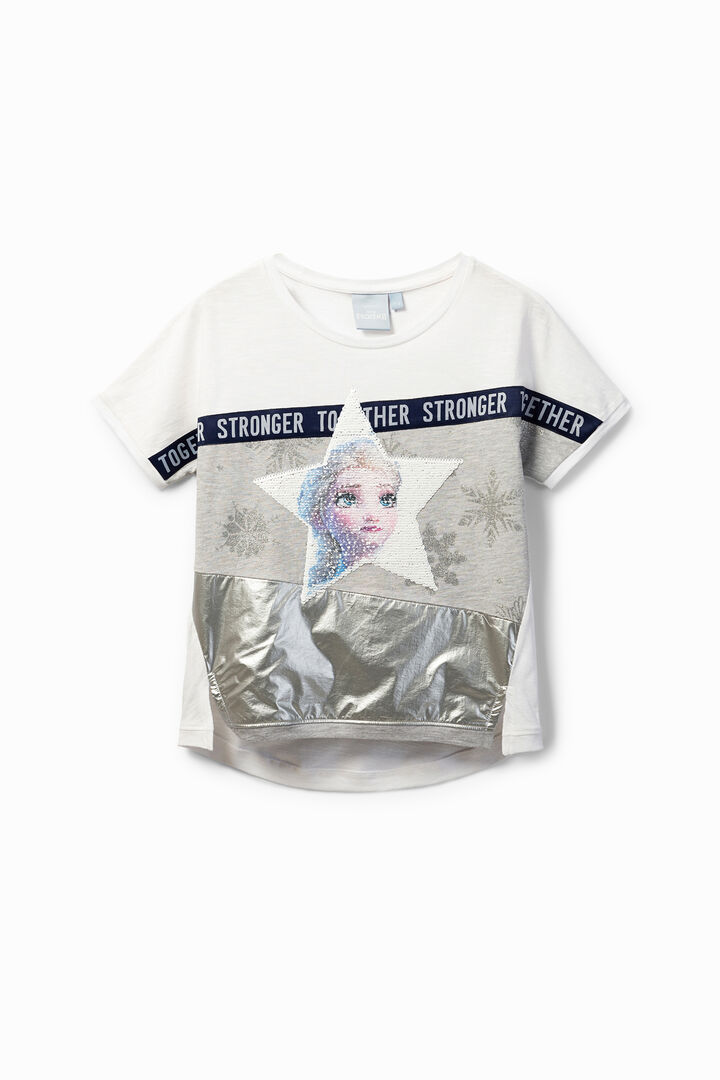 Maglietta paillettes reversibili Frozen II | Desigual
