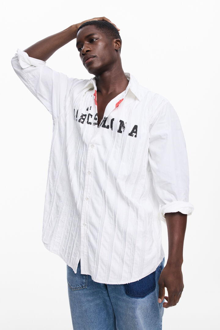 Camisa oversize Barcelona Botter | Desigual