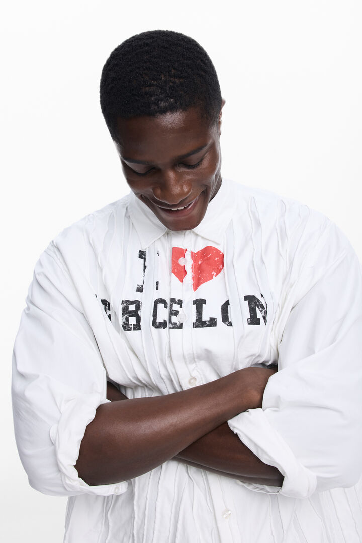 Camisa oversize Barcelona Botter | Desigual