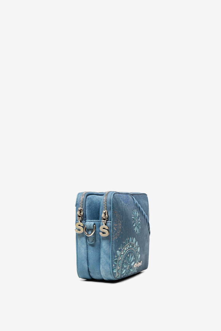 Denim Patch Messenger Bag Edson | Desigual