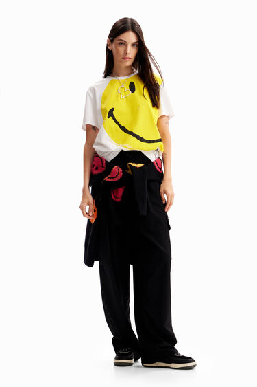 Samarreta oversize Smiley® | Desigual