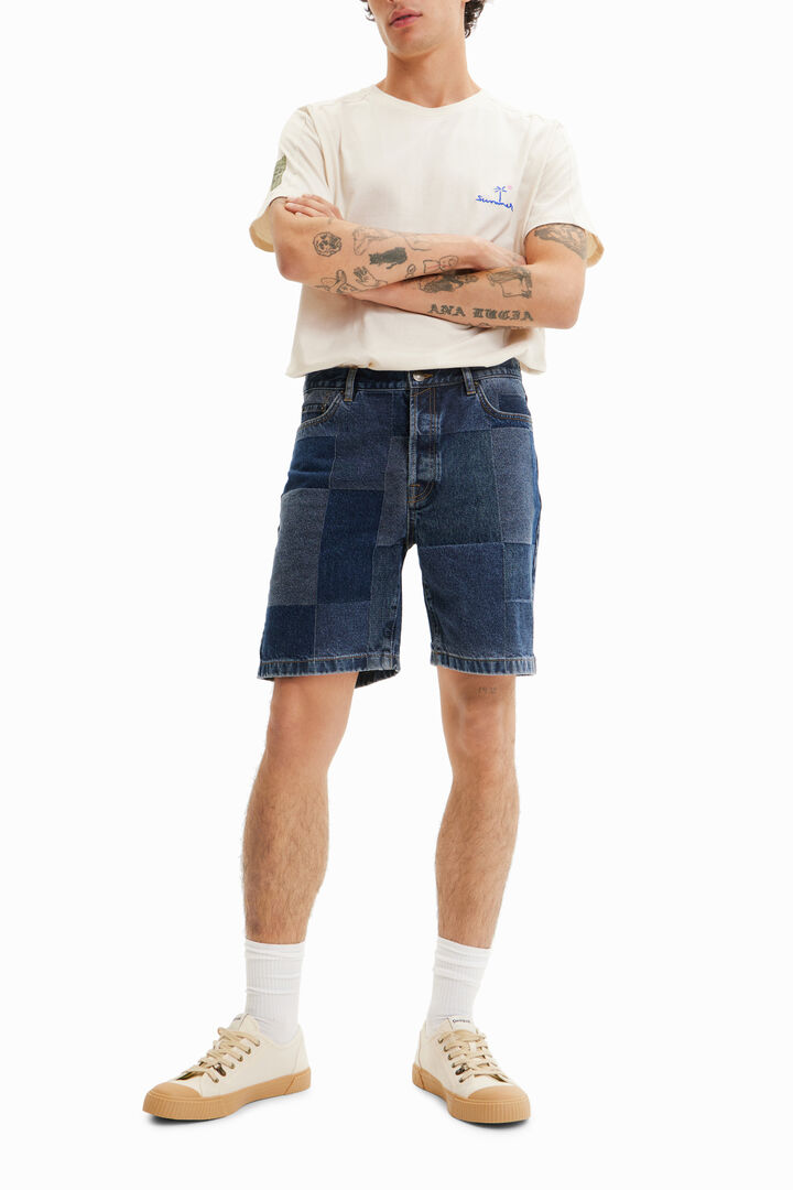 Texans curts jacquard patch | Desigual