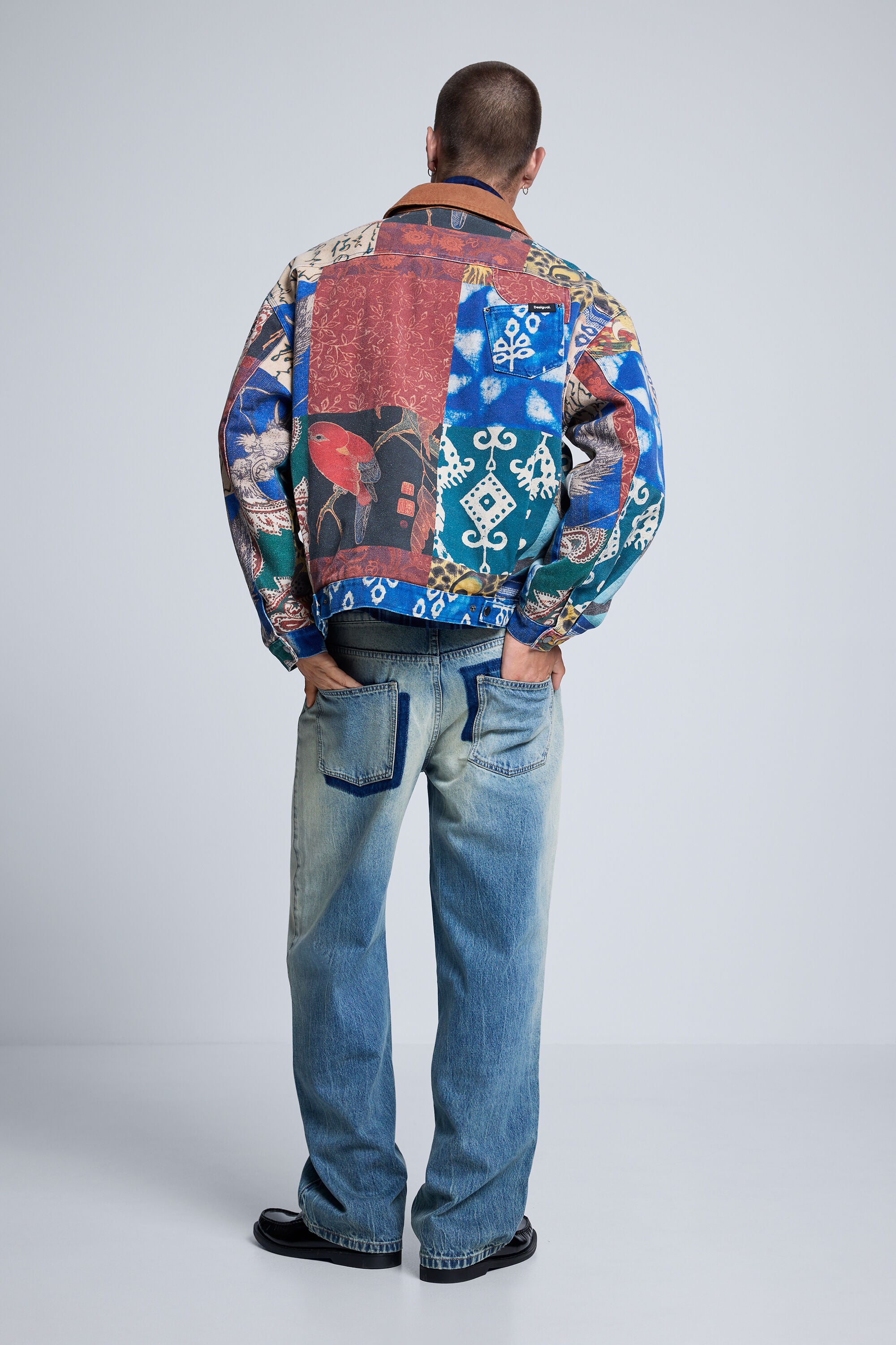 Patchwork Jacket men's I Desigual.com