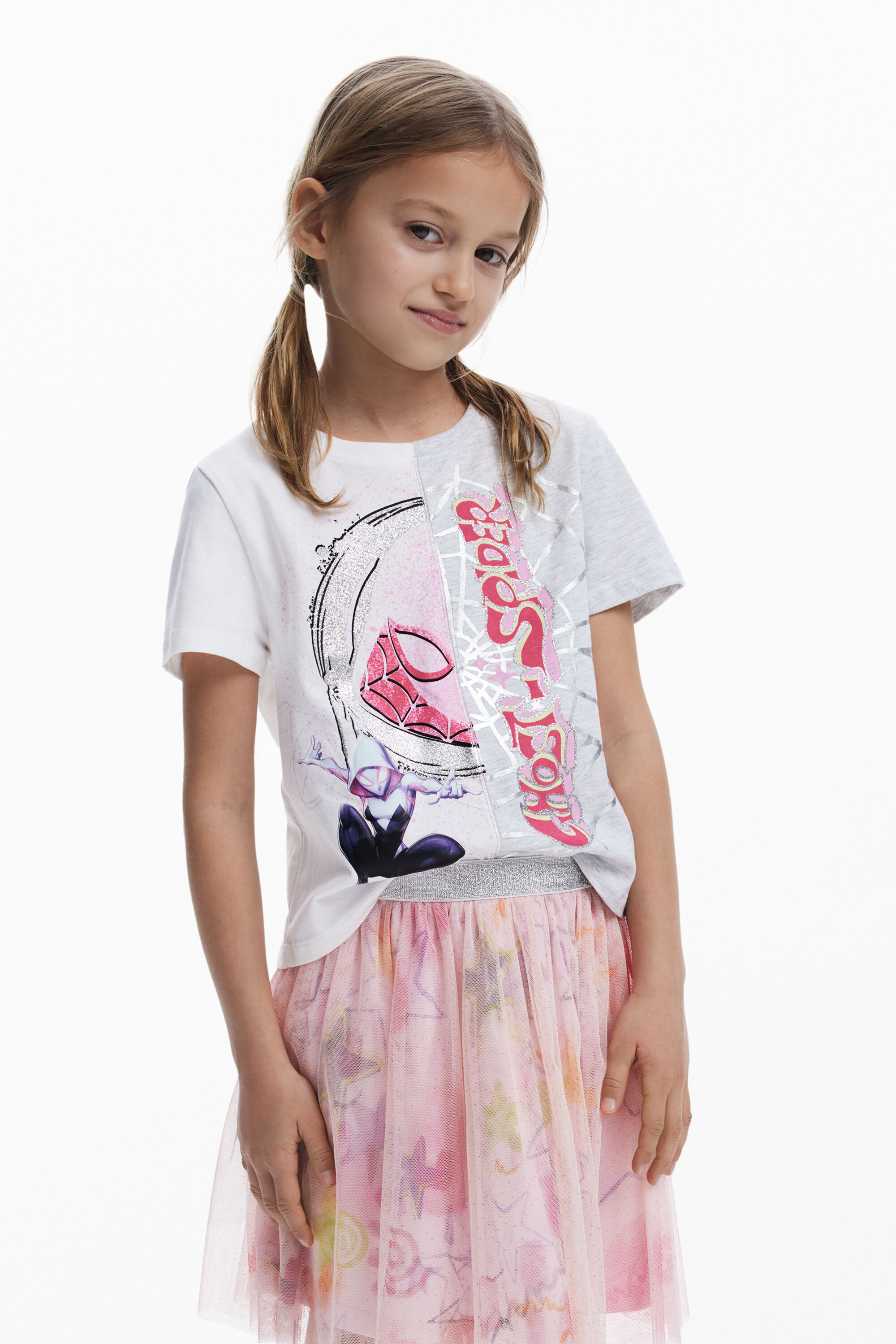 desigual Spider Woman™ T-shirt - WHITE