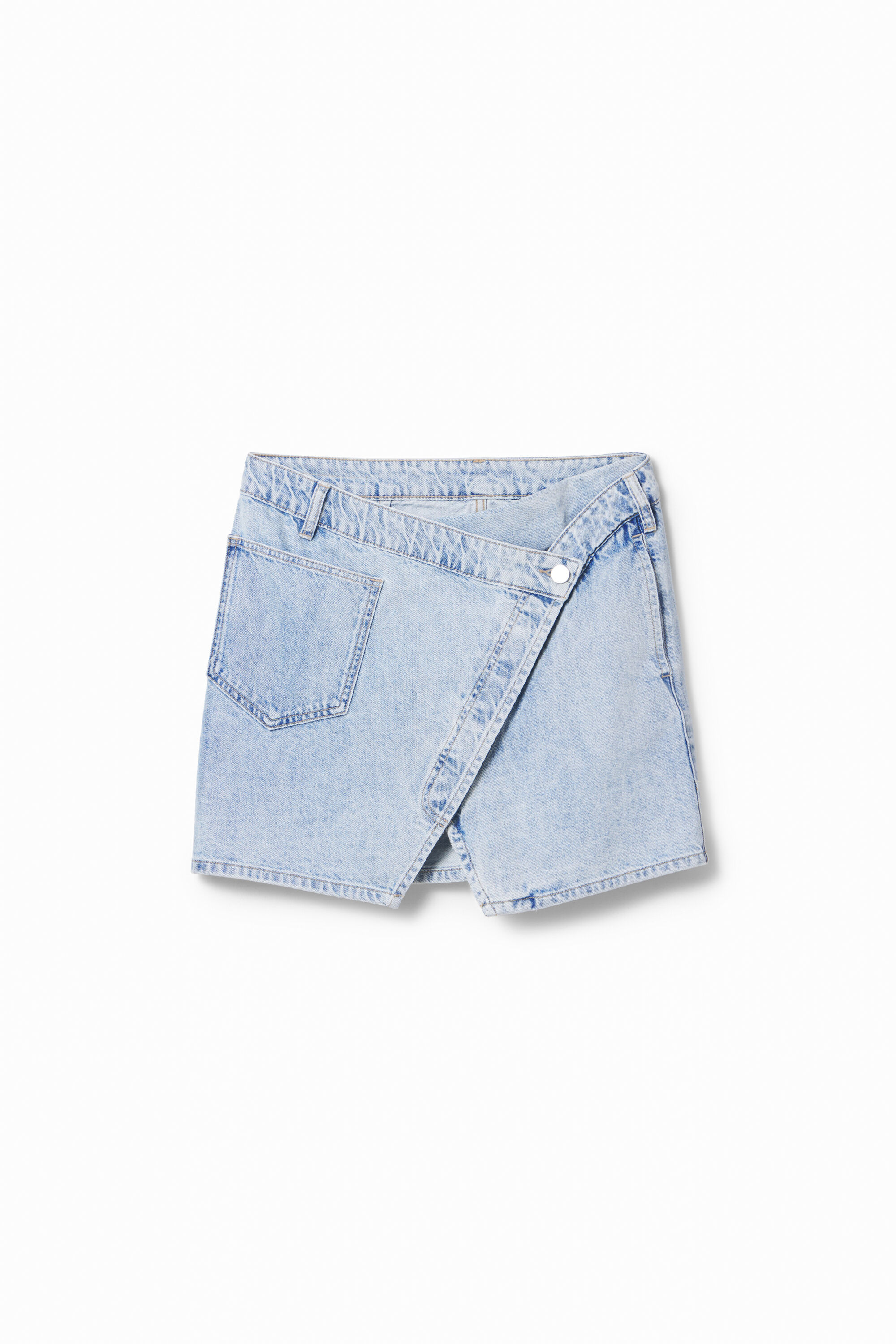 Gekruiste denim minirok Maitrepierre